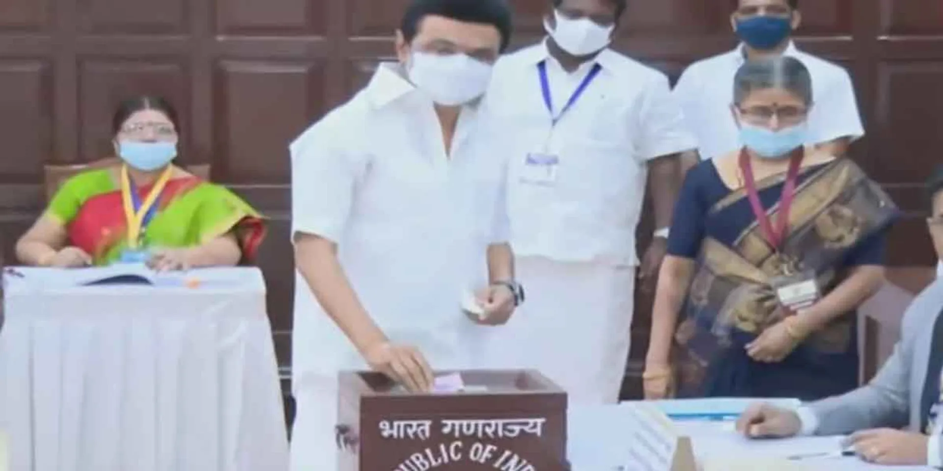 Presidential Election... Tamil Nadu Chief Minister Voting!