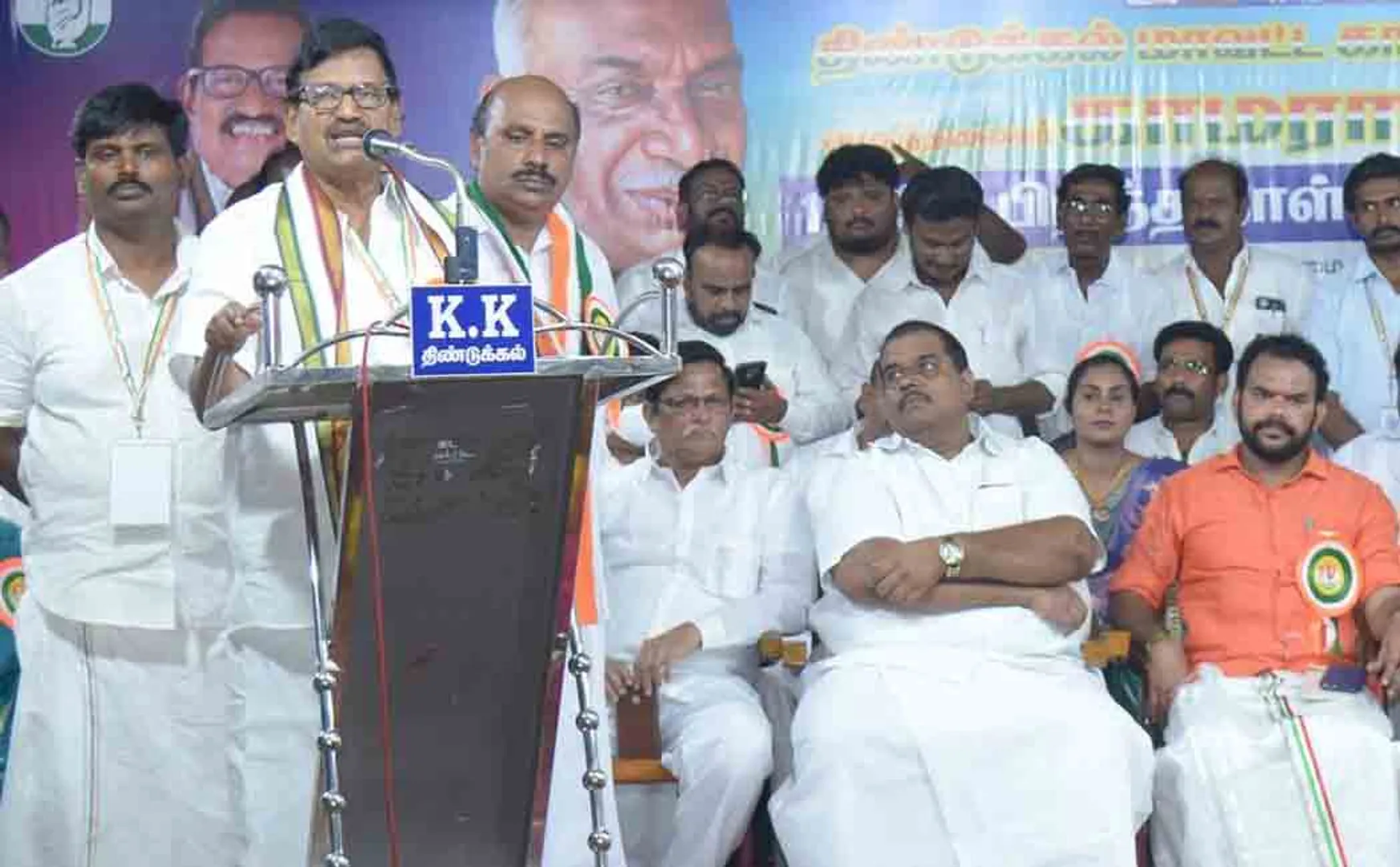 KS Azhagiri speech in kamarajar birthday meeting 