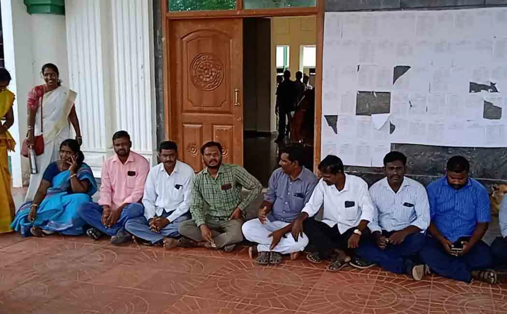 viluppuram government college professors  work struggle 
