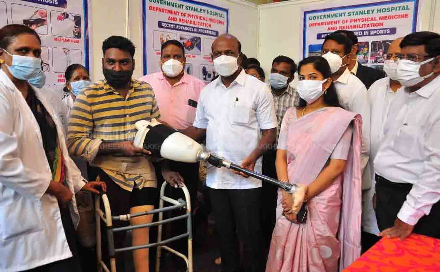 Inauguration of Laboratory at Govt Stanley Hospital 