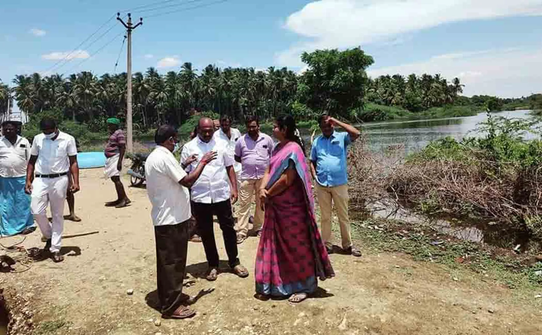 Interrupted water supply! The mayor of the corporation immediately investigated and made a solution!