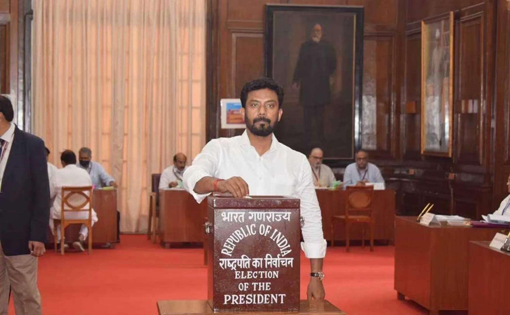 P.Ravindhranath admk mp wrote letter for lok sabha speaker 
