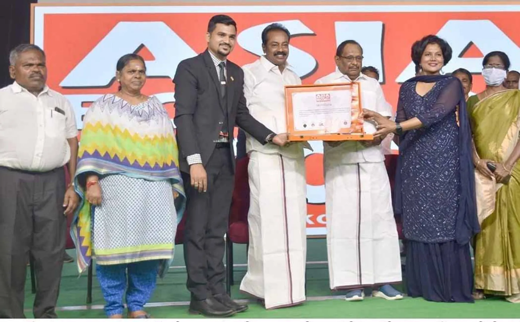 'Chess Olympiad 44' created awareness and set a world record in Pudukottai!