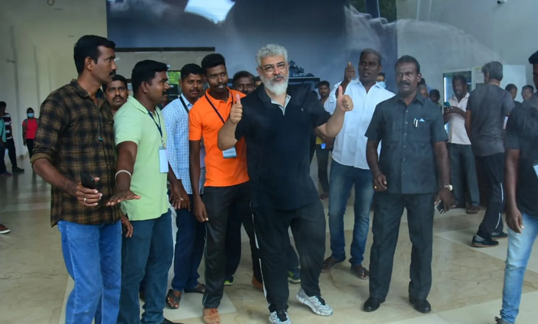 Actor Ajith participates 47th State Shooting Championship