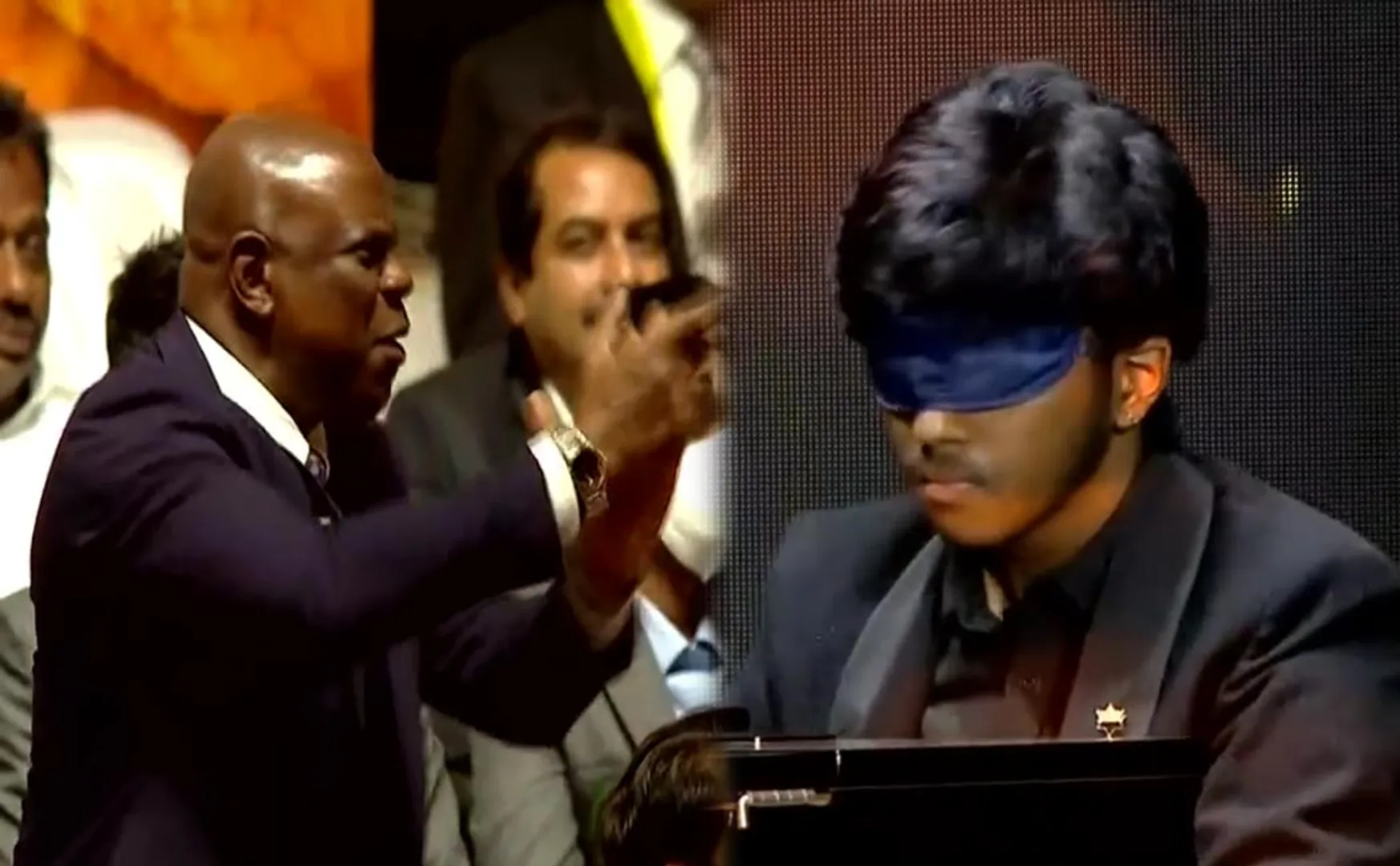  Lydian nadhaswaram plays piano opening ceremony chess olympiad