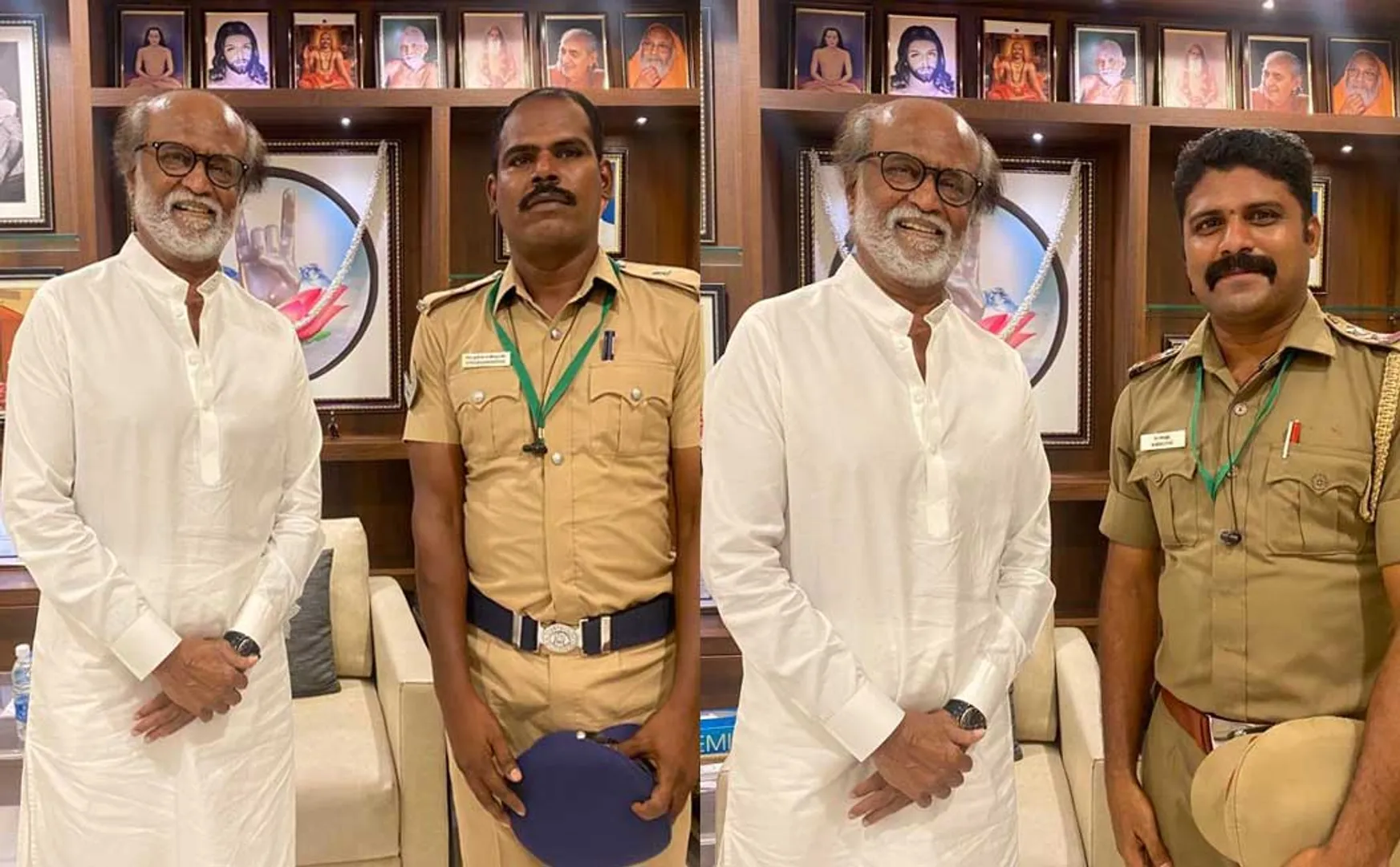 Rajinikanth thanked polce 