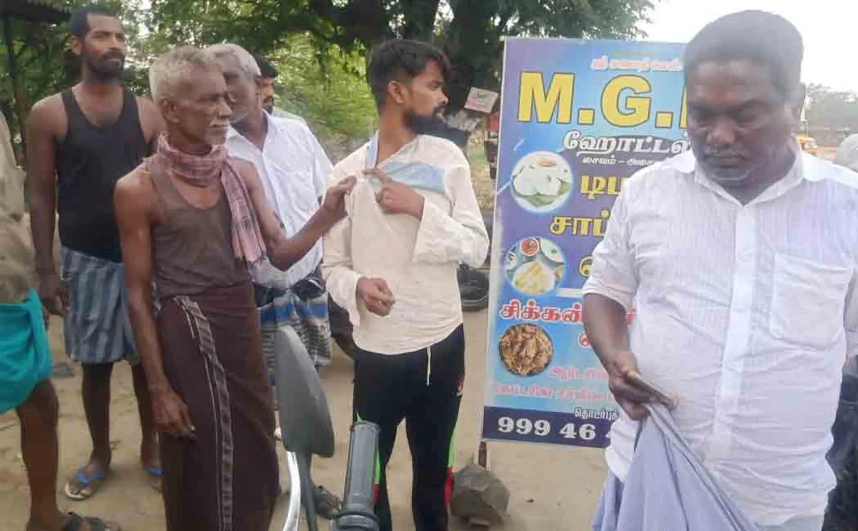 A teenager who tried to steal a two-wheeler!