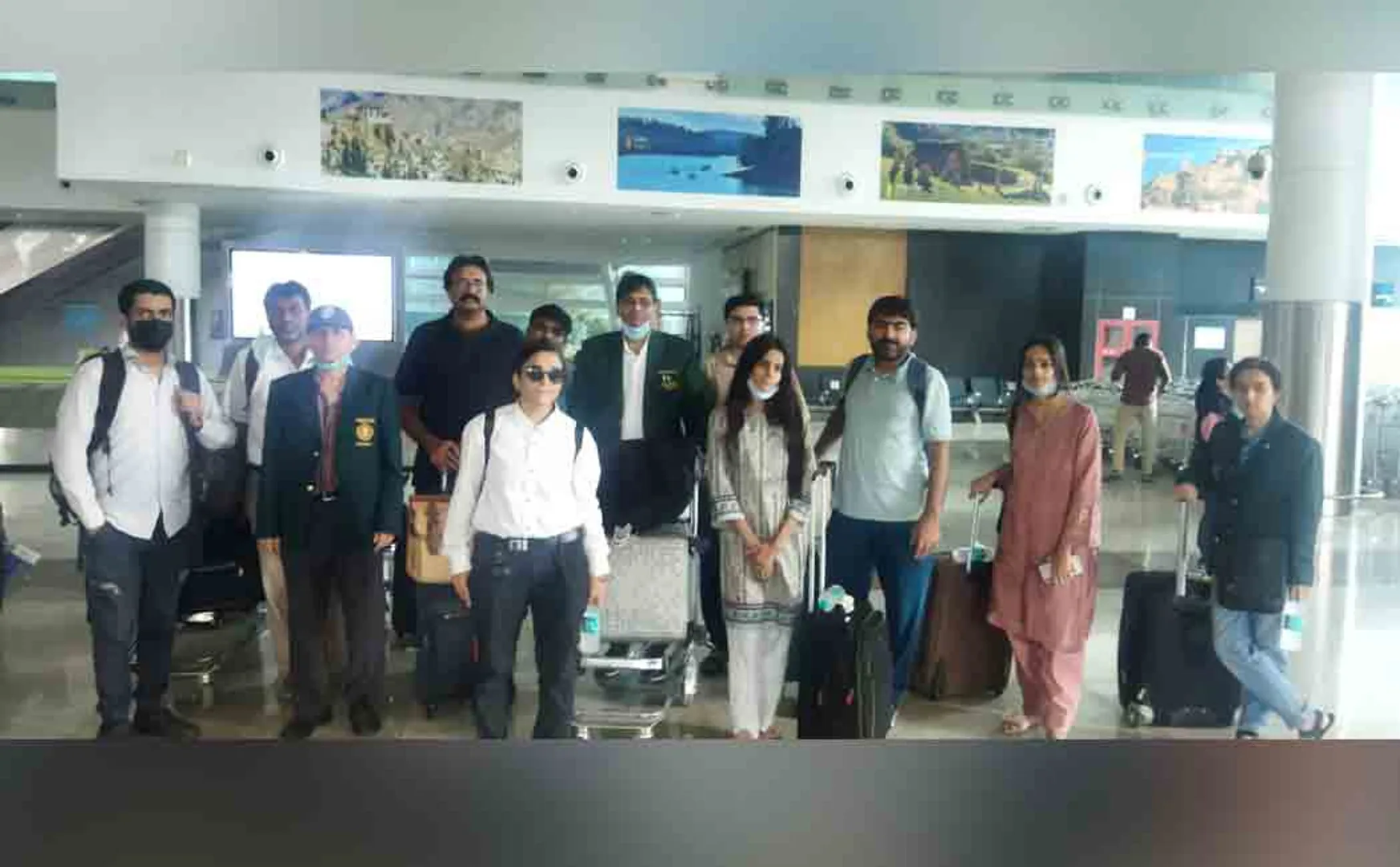 Chess Olympiad!  Pakistan Players returned to their country  