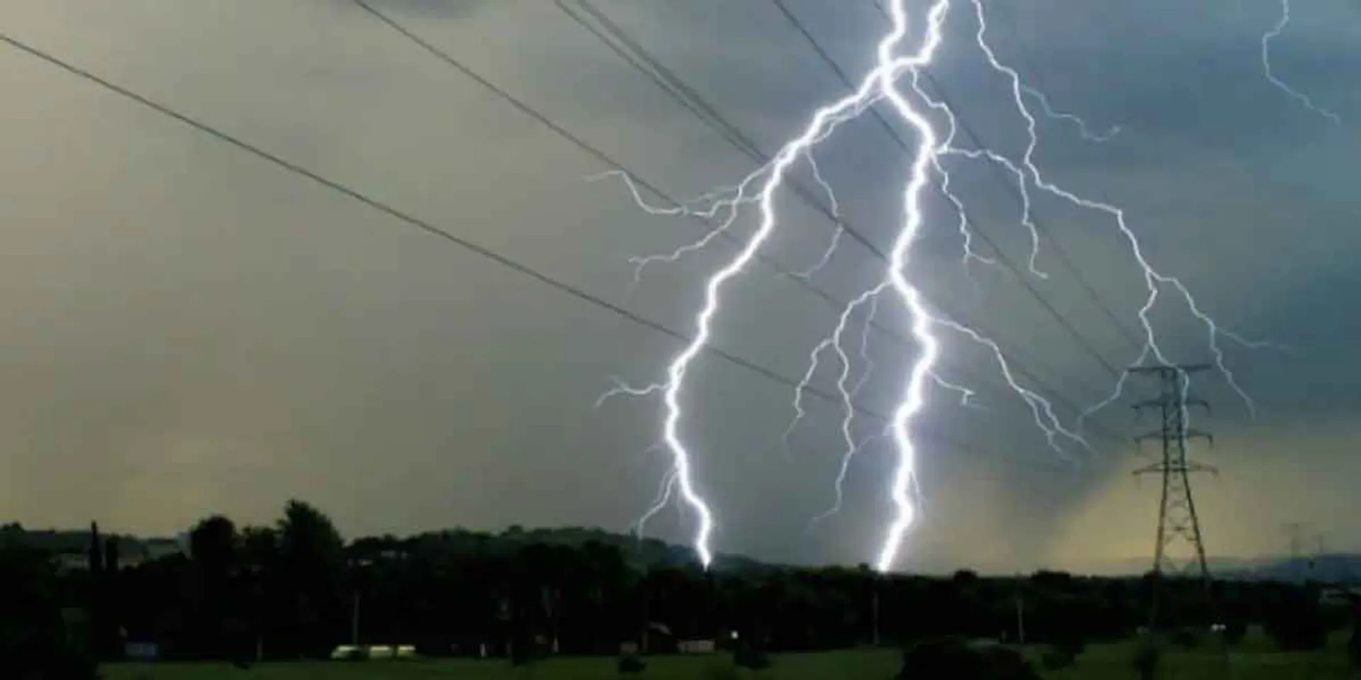 lightning strike near Chidambaram