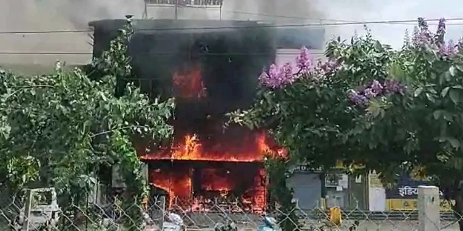  Terrible fire accident in the hospital... 