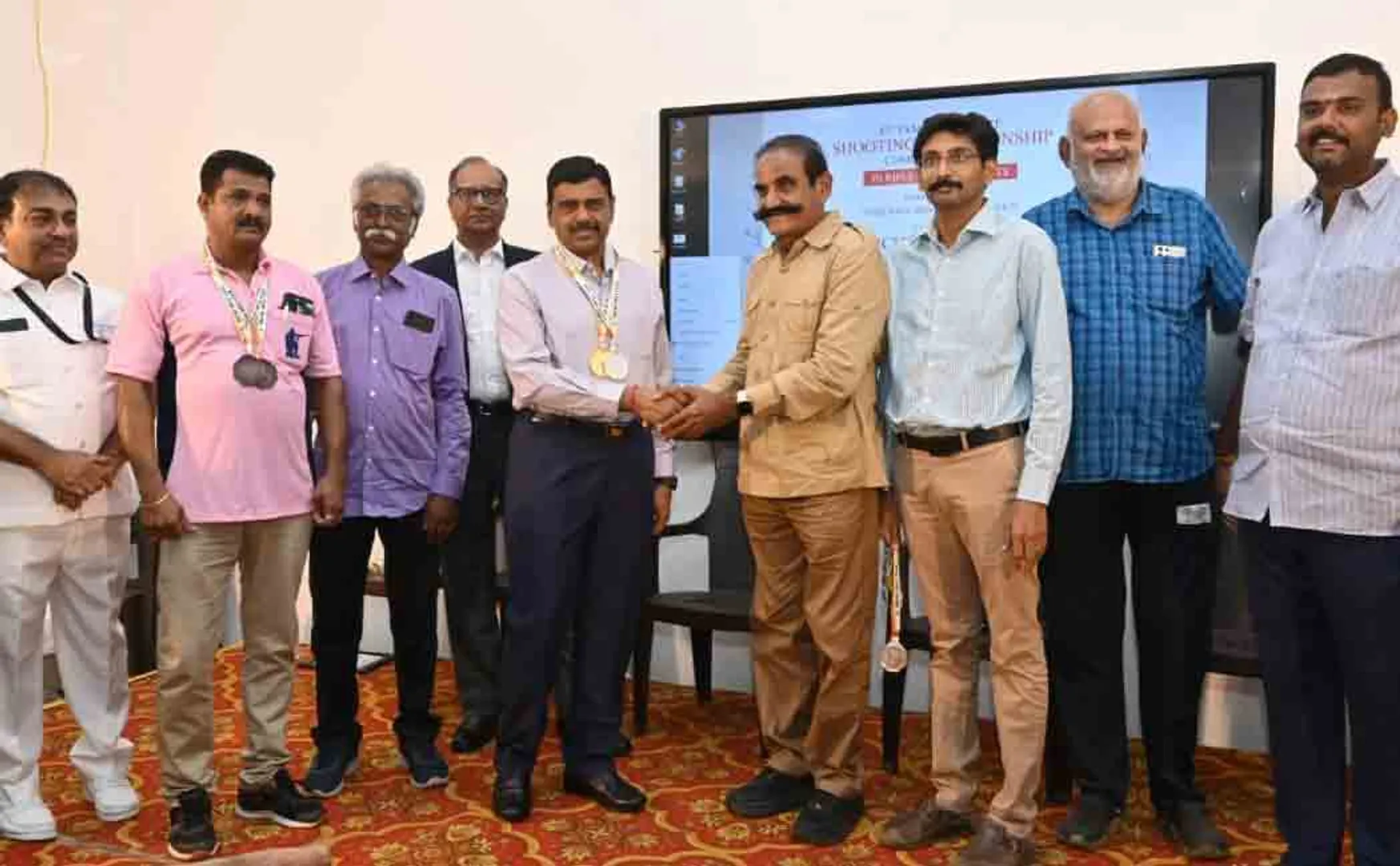 Trichy Rifle Club Shooting Championship! 192 gold winners!