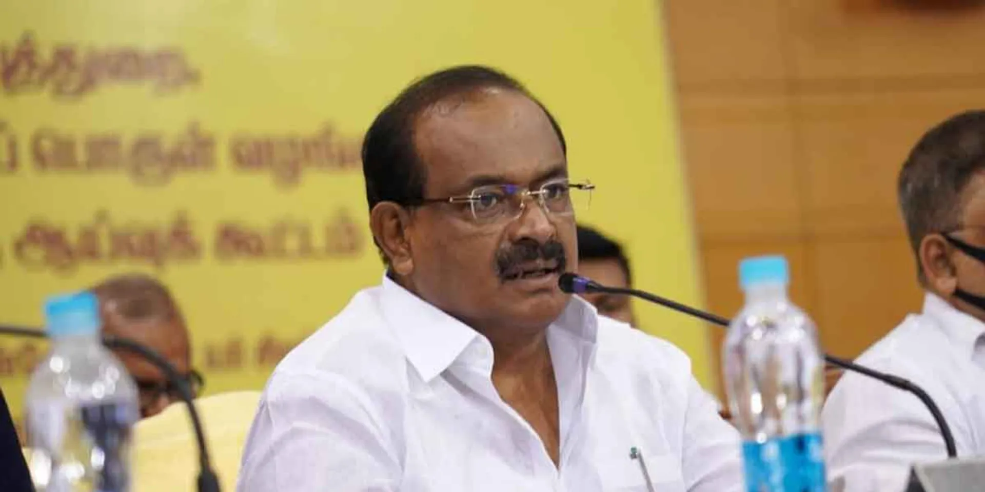 'Past regime is the regime with stickers on relief products'-Minister Chakrapani attacks!