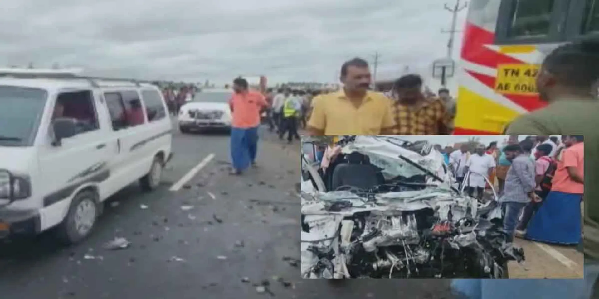 Horrible incident near Tirupur... 
