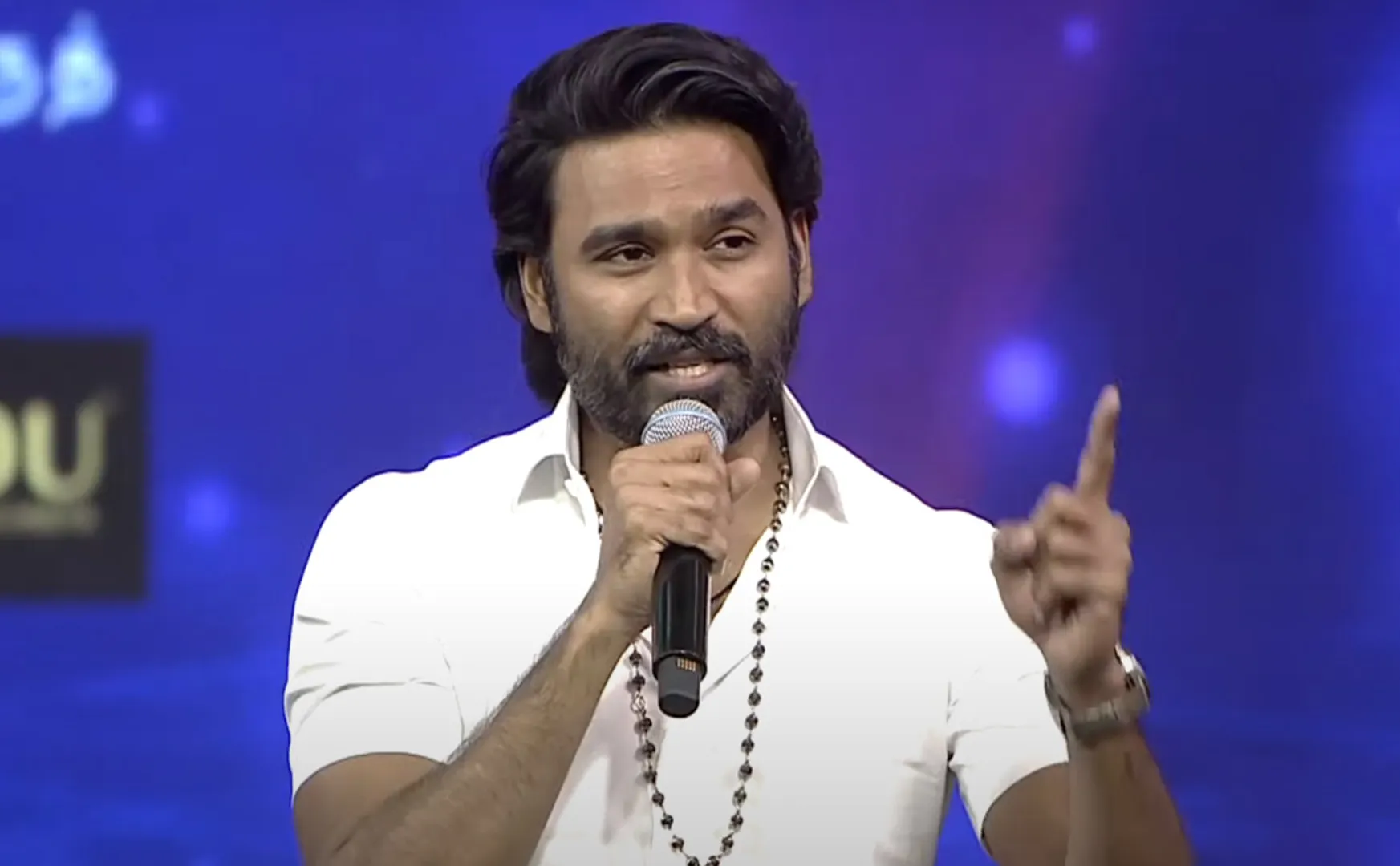 dhanush explain mass Thiruchitrambalam Audio launch