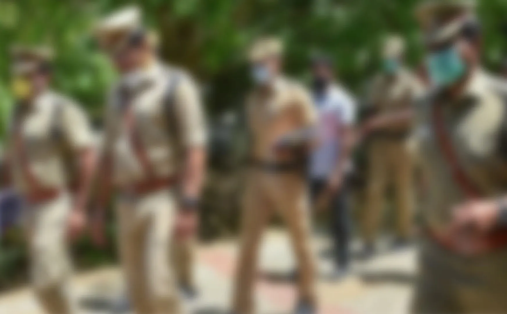 sp balaji slapped policeman issue