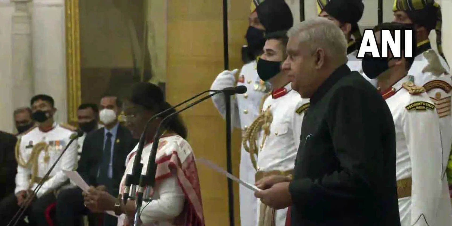 Jagdeep Thankar takes charge as the 14th Vice President of the country!
