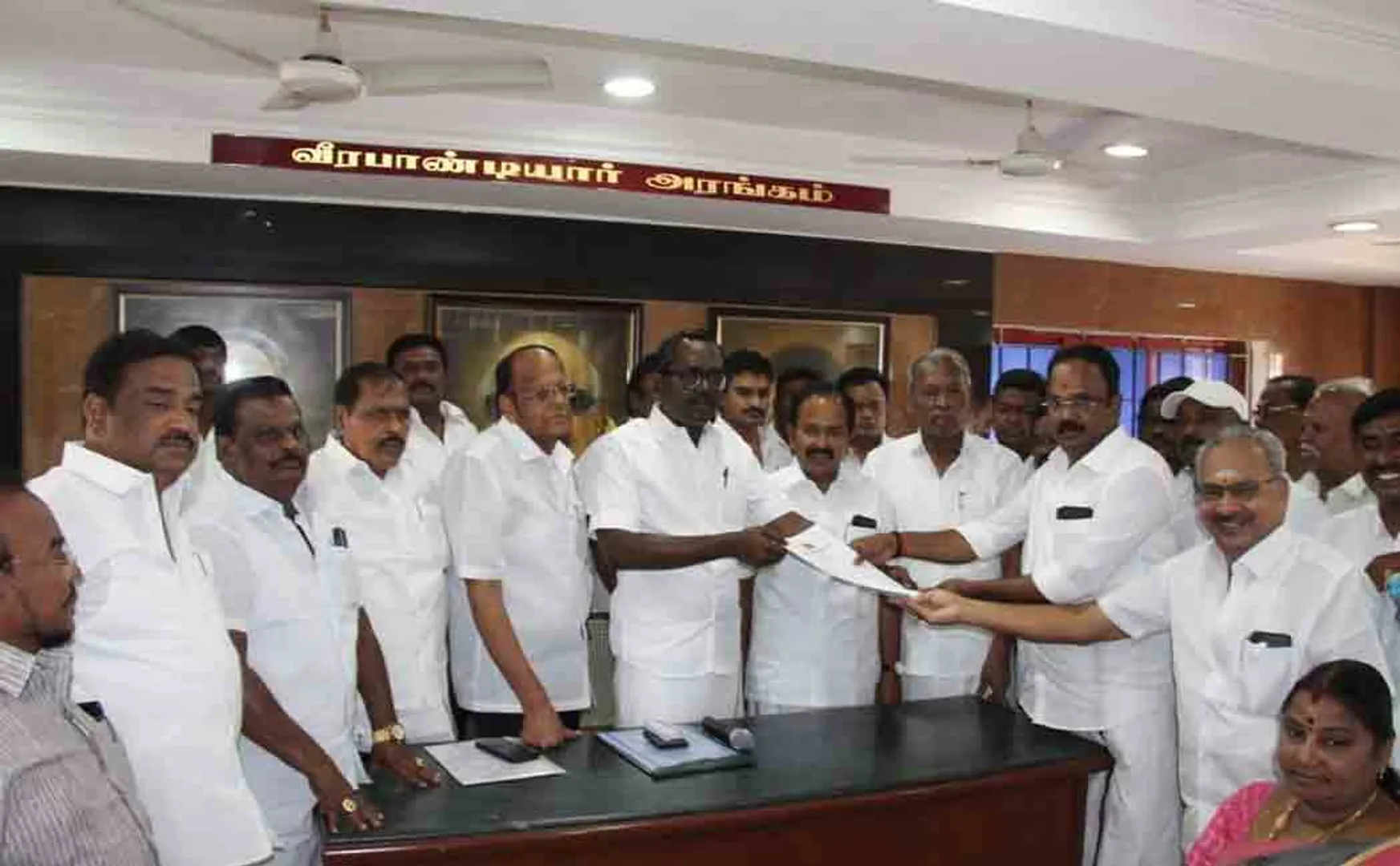 Raghupathi selected as Salem city DMK secretary!