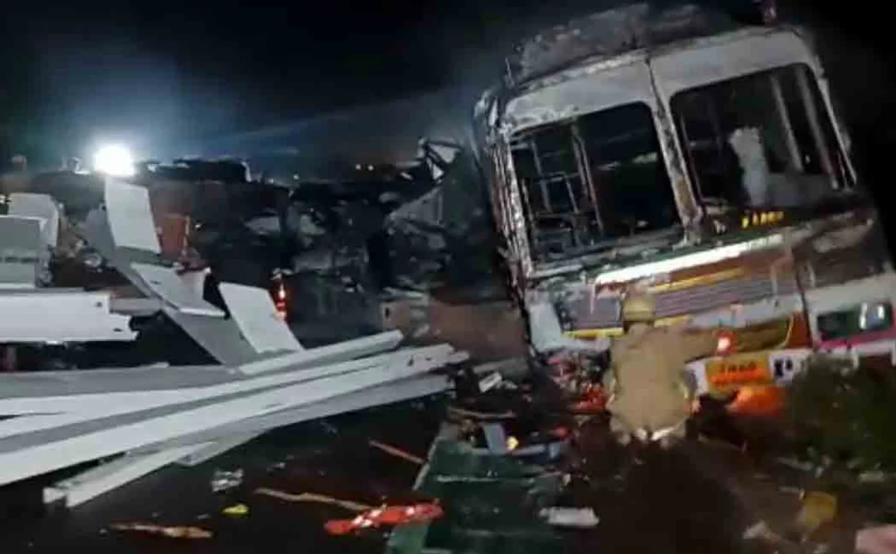 Terrible accident on Trichy National Highway!
