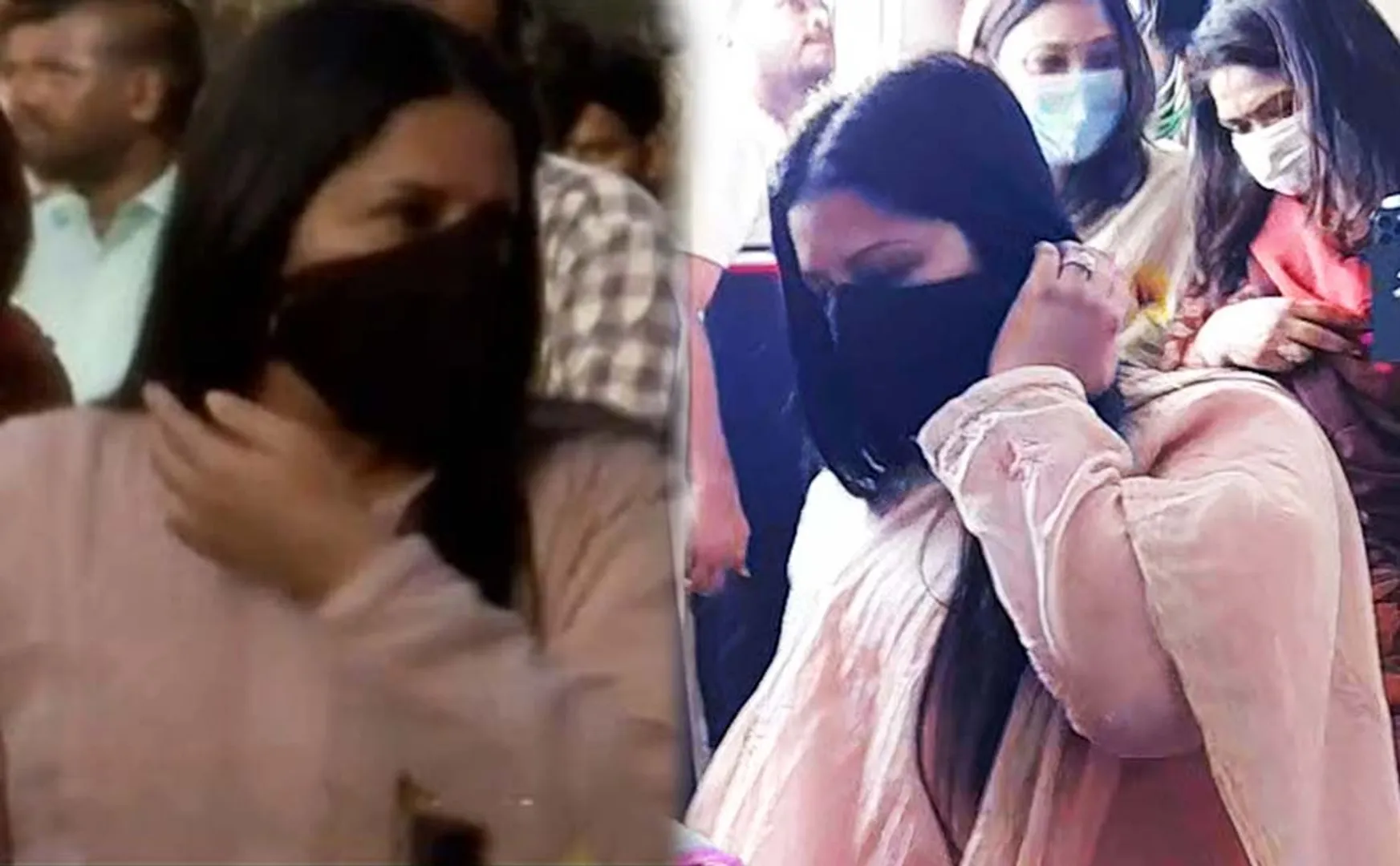 Vijay's wife sangeetha watch FDFS Viruman movie