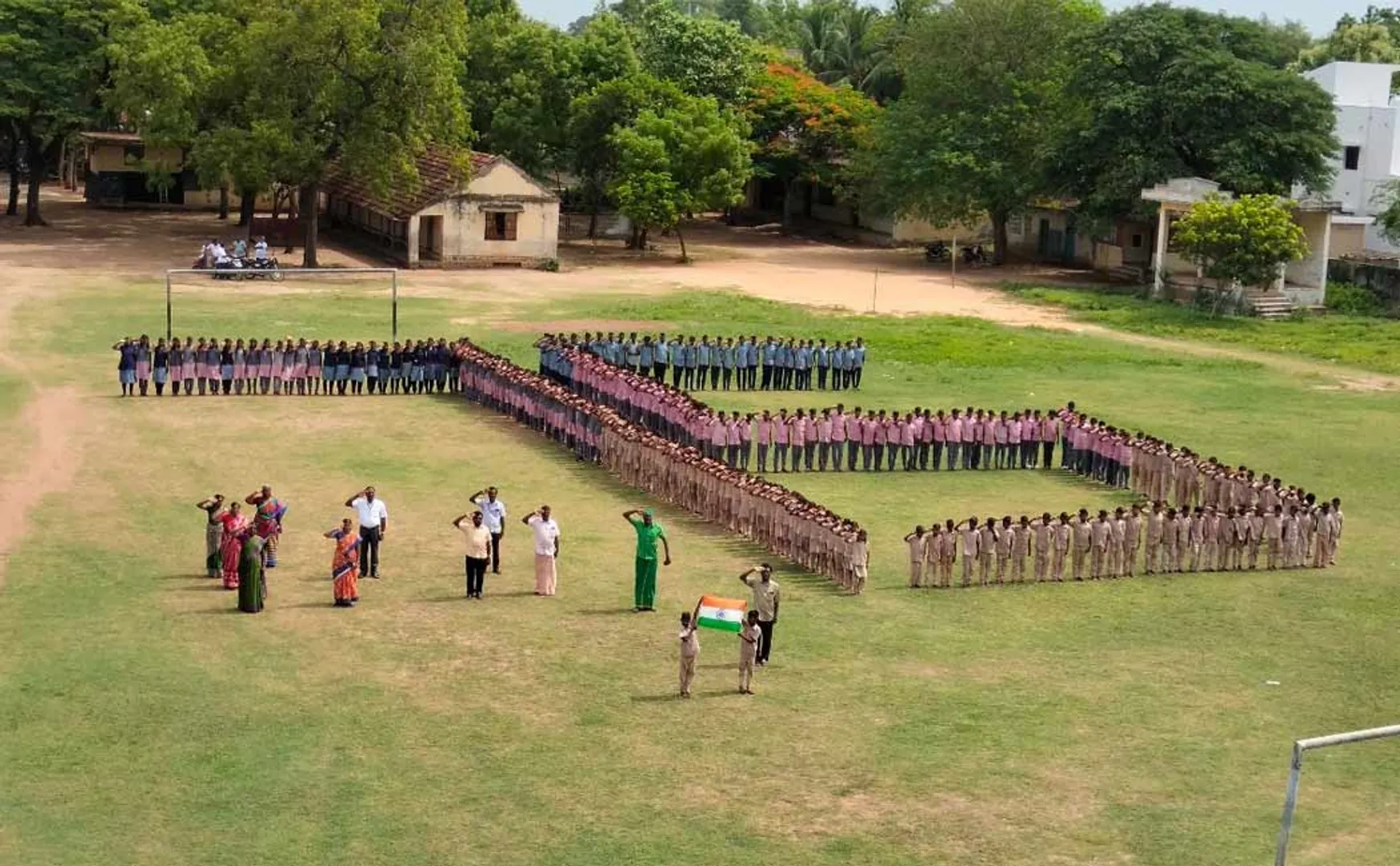 Awareness Independence Day programme school students