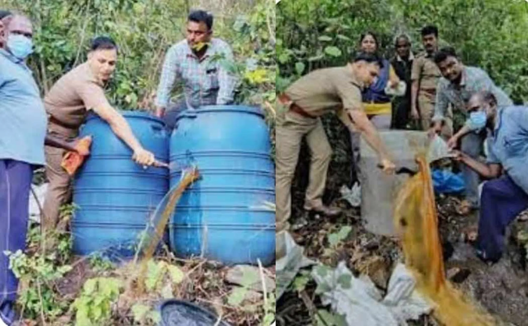 Massive sale counterfeit liquor Kallakurichi district