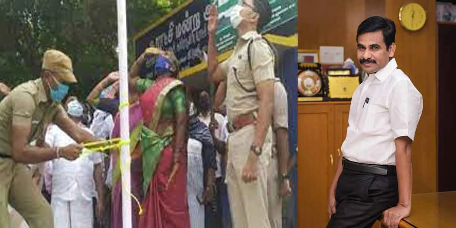 The Chief Secretary made a direct visit to Attuppakkam...!