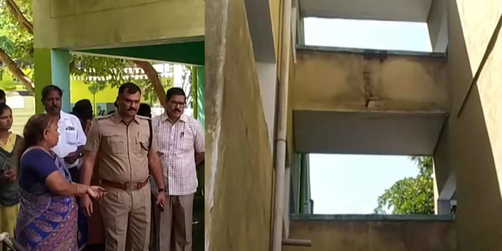 A student attempted by jumping from the school floor... Police investigation!