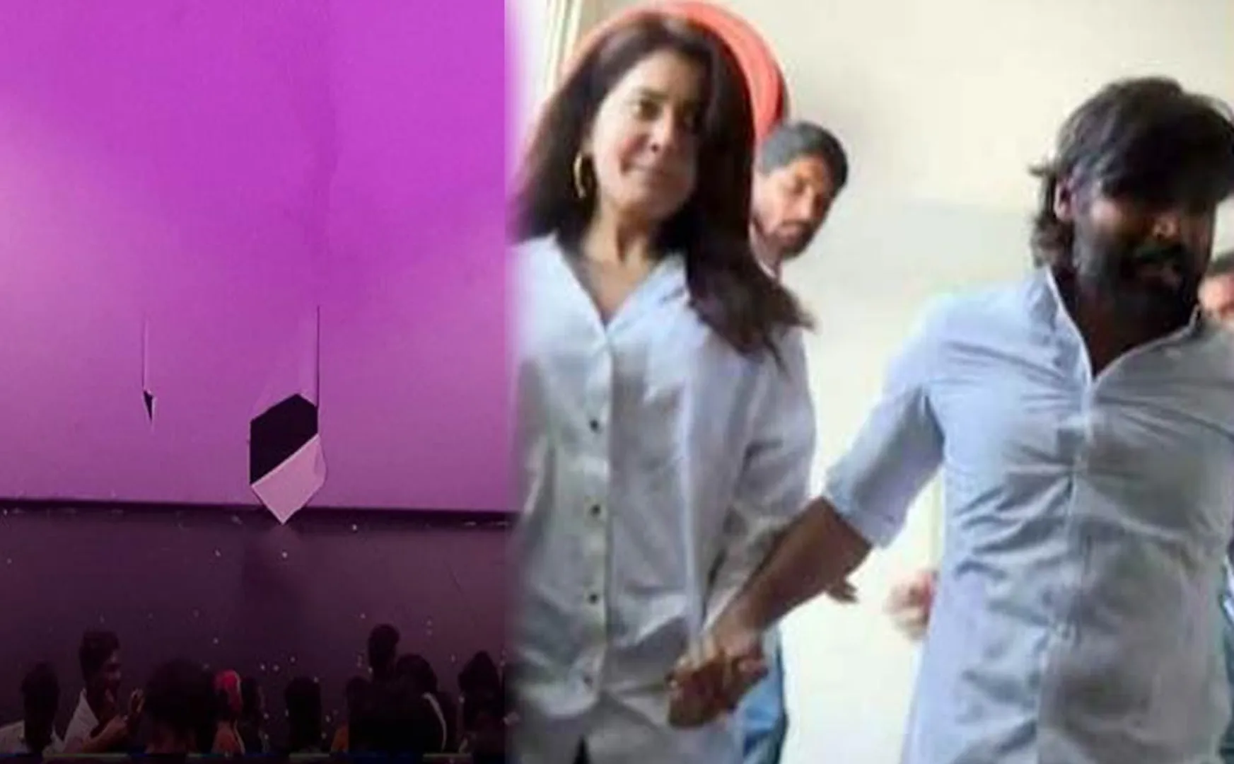 Theater Screen Tearing Dhanush Fans