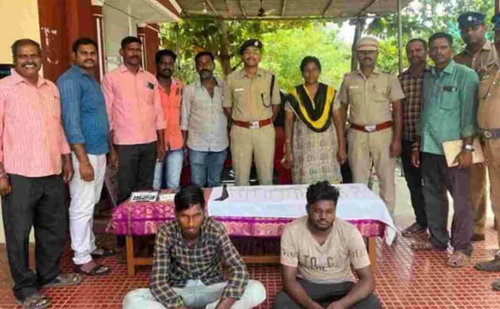 Those involved in the serial robbery were arrested