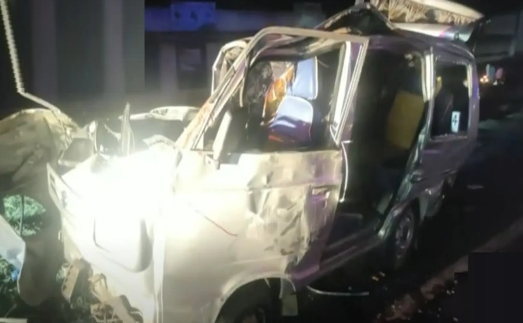 bus and omni car incident police investigation 