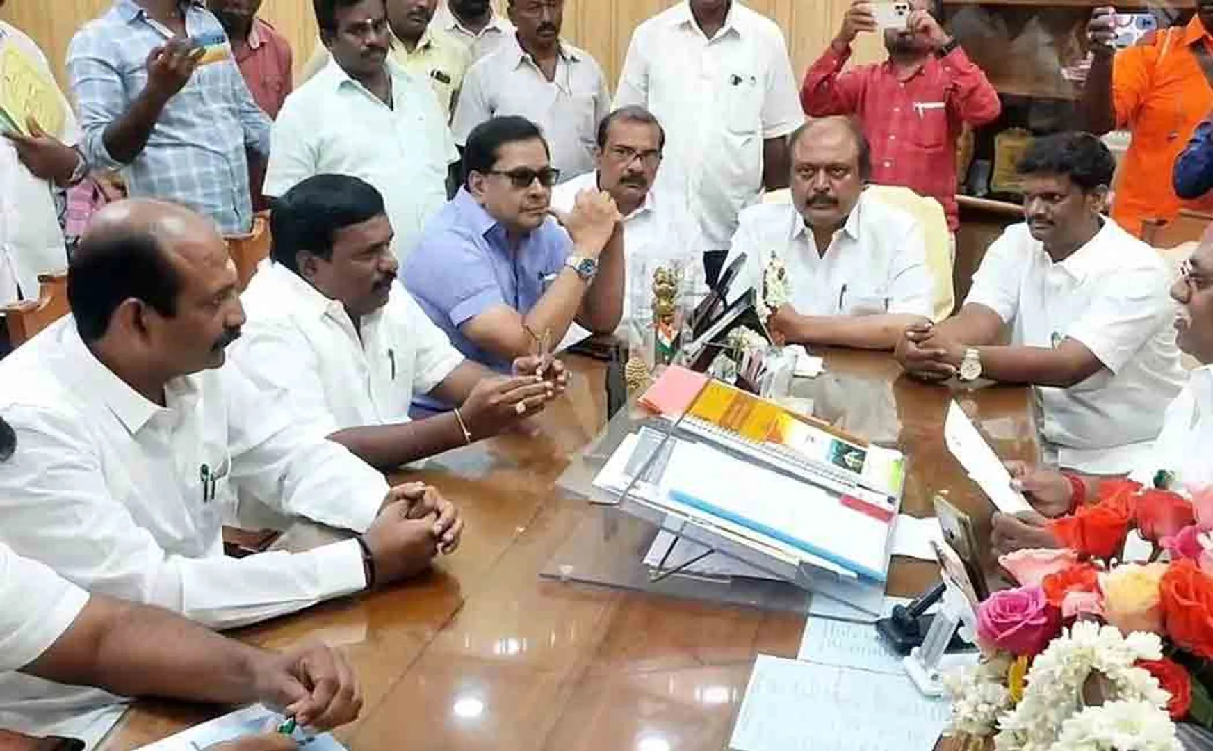 Puducherry Legislative Assembly; DMK walkout condemning BJP minister!