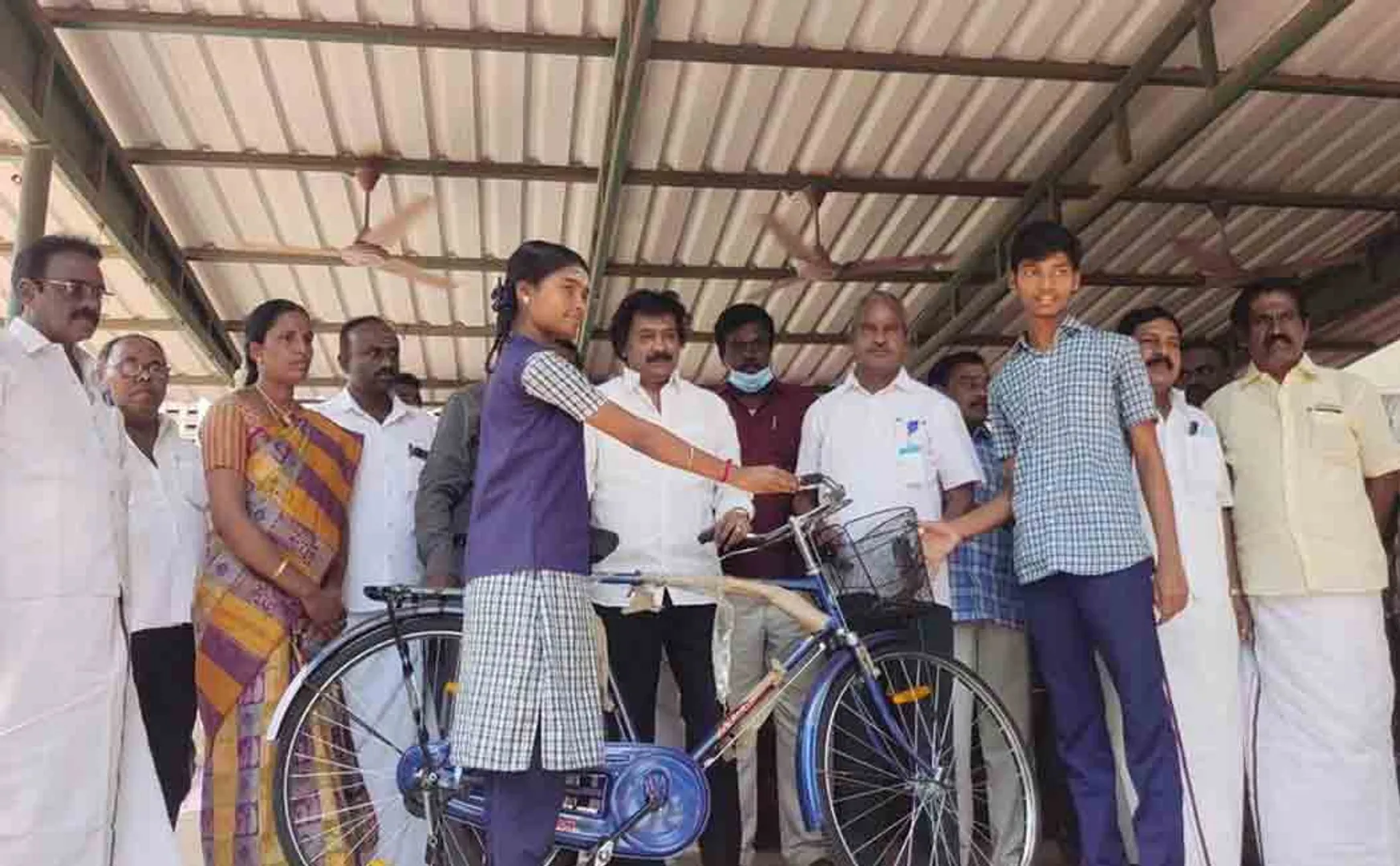 Free bicycle program in Chidambaram!