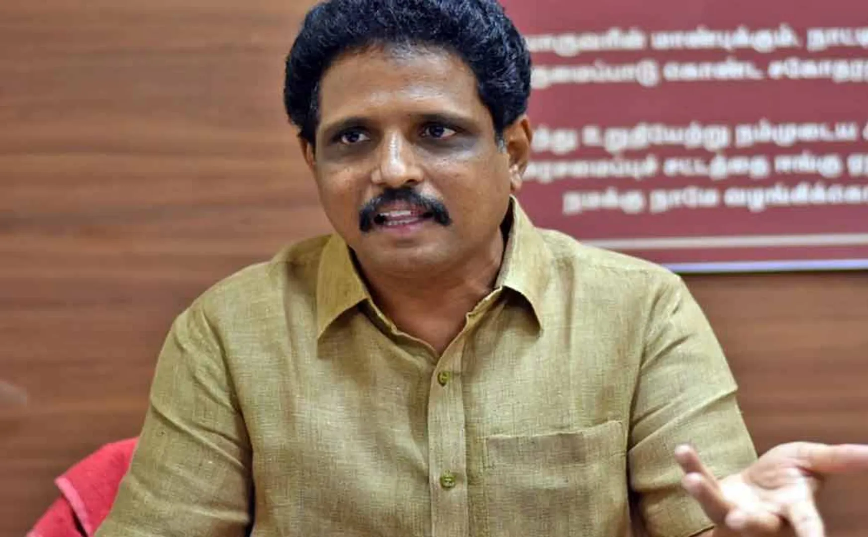 su. venkatesan comment about RN. Ravi's thiruvalluvar talk