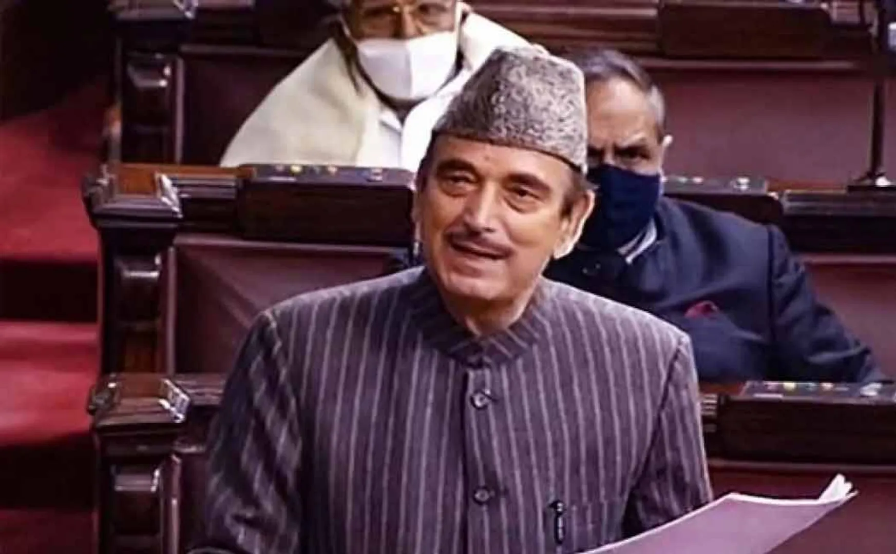 Ghulam Nabi Azad started a separate party.