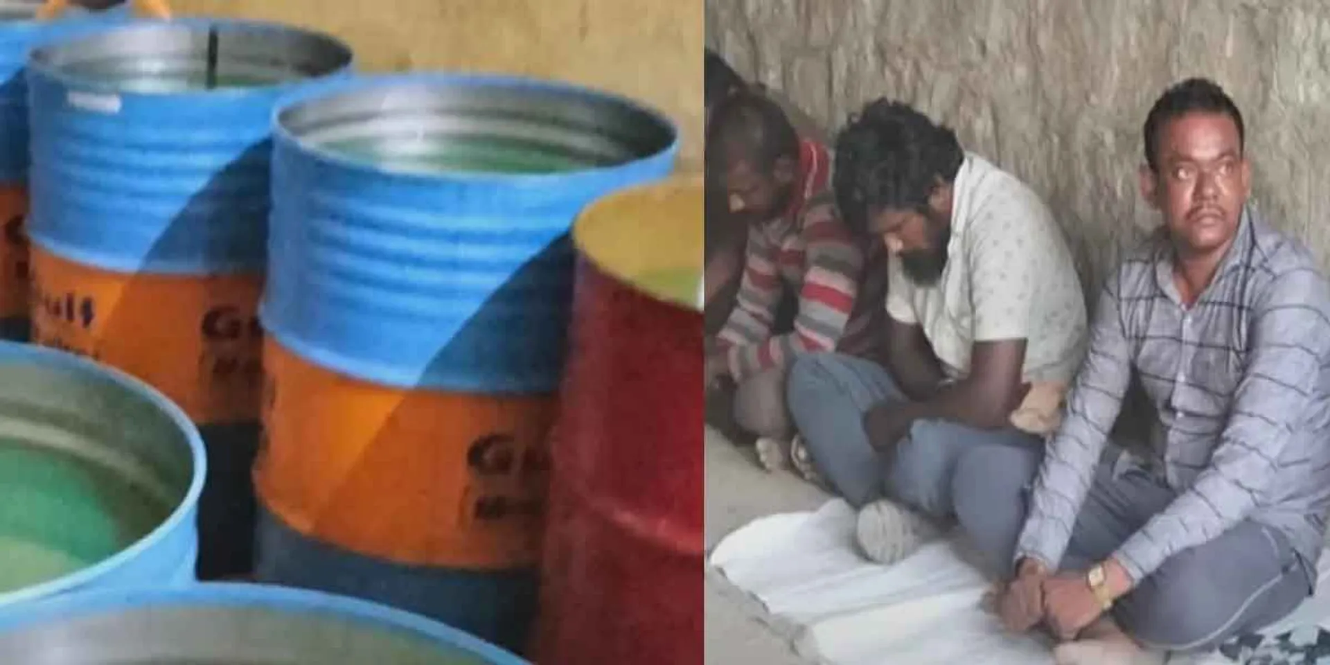7 people arrested with 40 thousand liters of adulterated diesel!