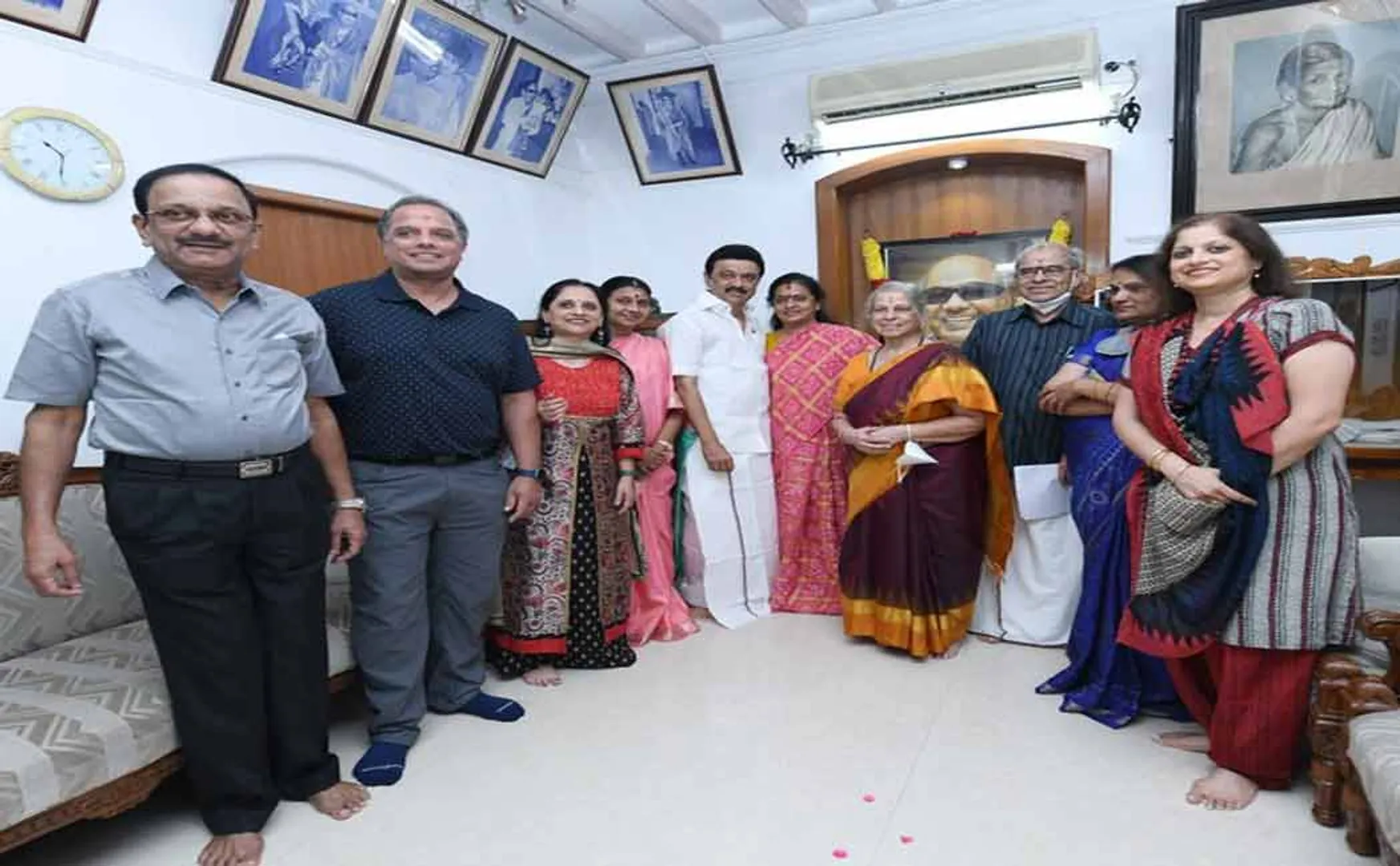 Gopalapuram house wedding; Stalin showed around the house
