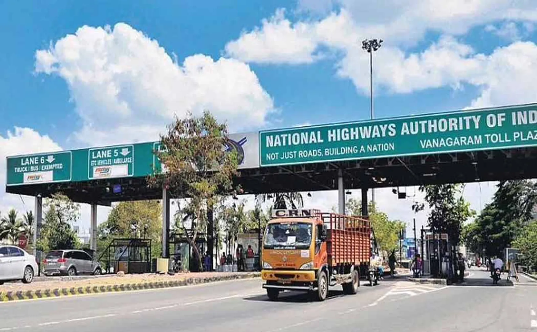 Increase in toll fees. how much? Effective from today..