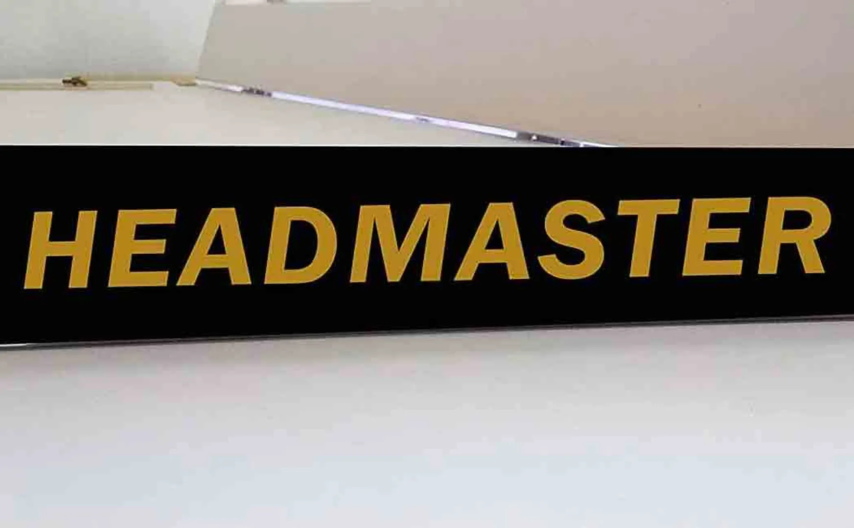 We need that H.M.... Govt school children 