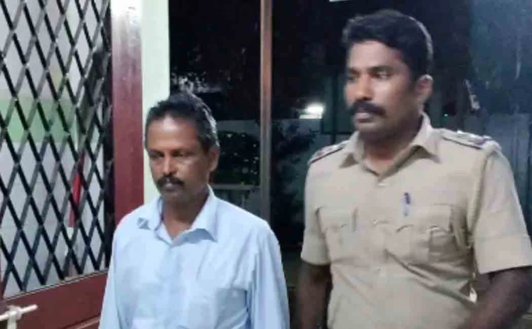 Government school teacher arrested by police 