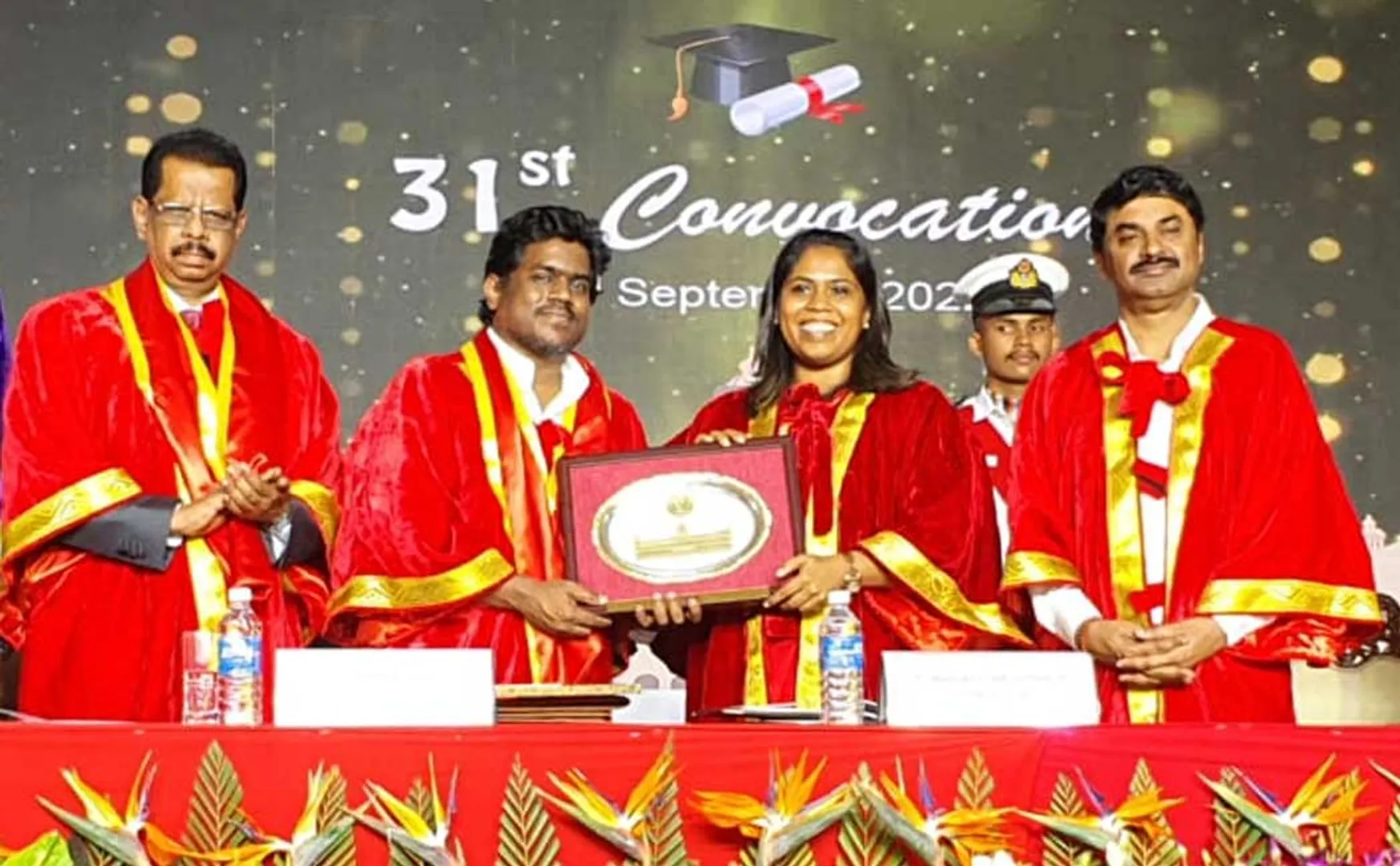 yuvan shankar raja received honarary doctrate 