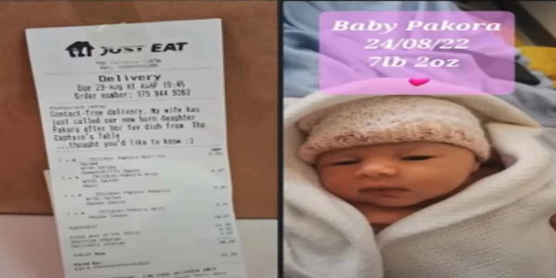 The couple named the child 'Pakoda'... Netizens are trolling for the reason!
