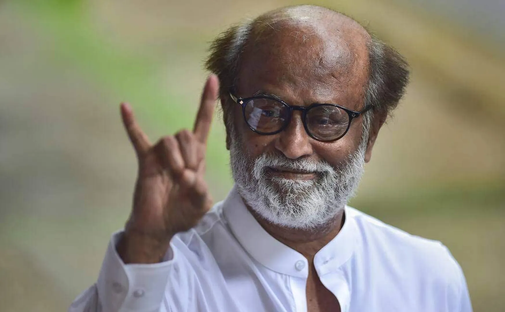 Rajinikanth meets fans
