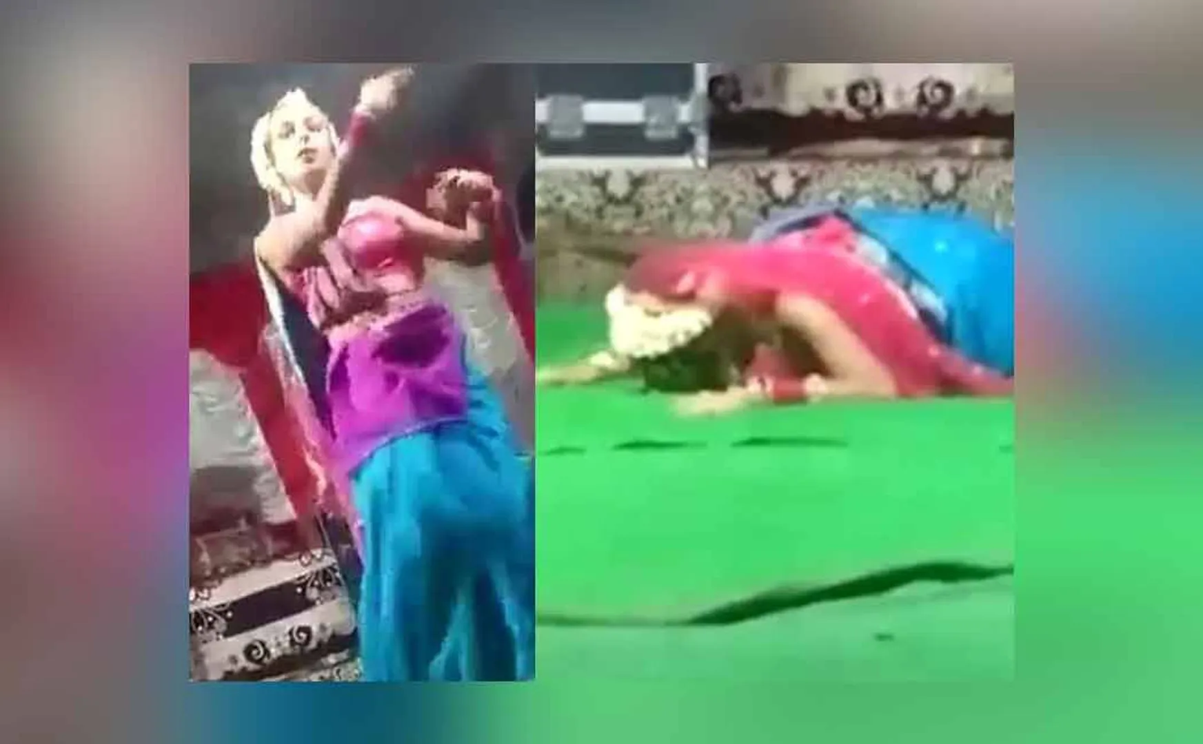 The young man who danced on stage; Tragedy of death during the game