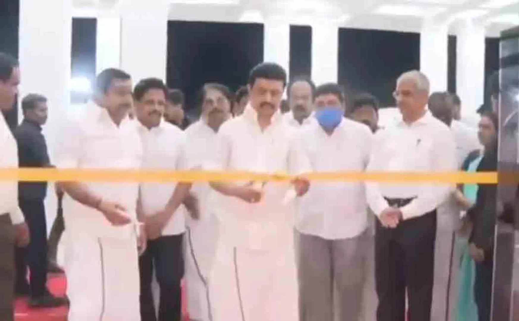Chief Minister M. K. Stalin inaugurated the modern conference center in Madurai!