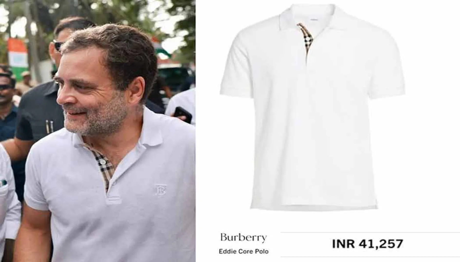 Rahul's fourth day of travel; His t-shirt which is the subject of discussion