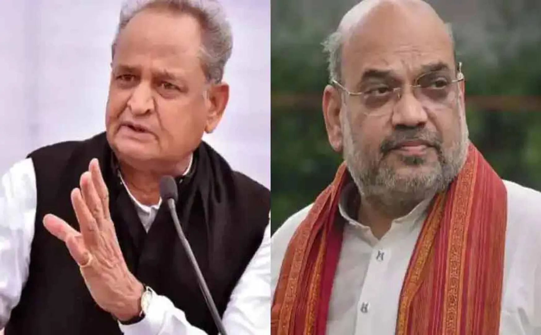 Union Minister Amitsa's shawl Rs 80000; Rajasthan Chief Minister accused