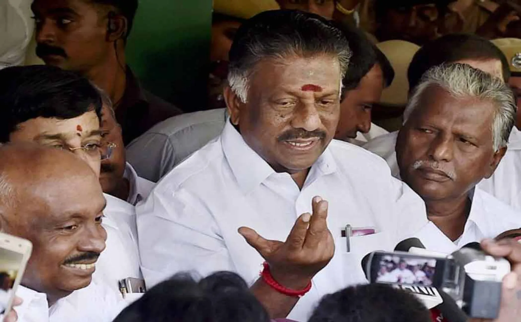 “The reason for this is DMK. Govt's indifference” - OPS condemns Tenkasi issue