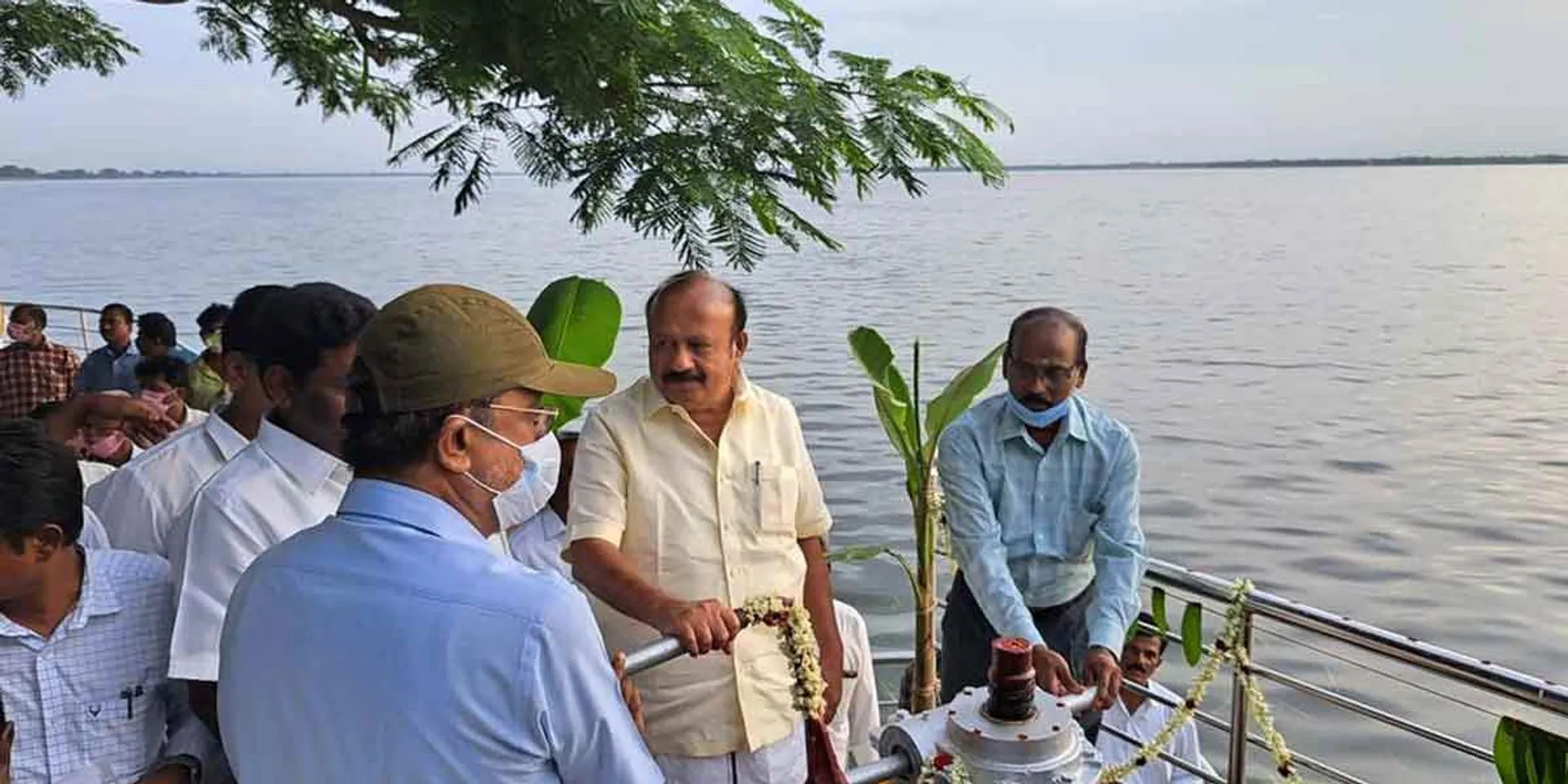 Opening of water for irrigation from Veeranam Lake!