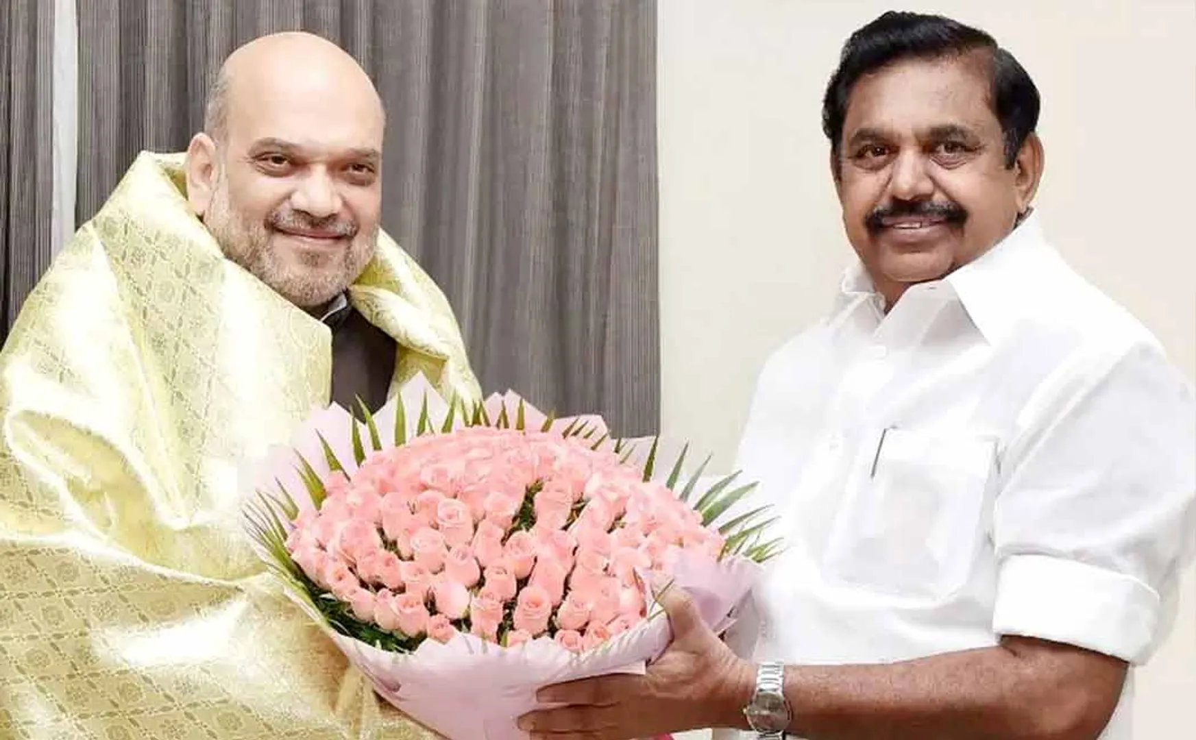 Edappadi Palaniswami meets Union Home Minister Amit Shah