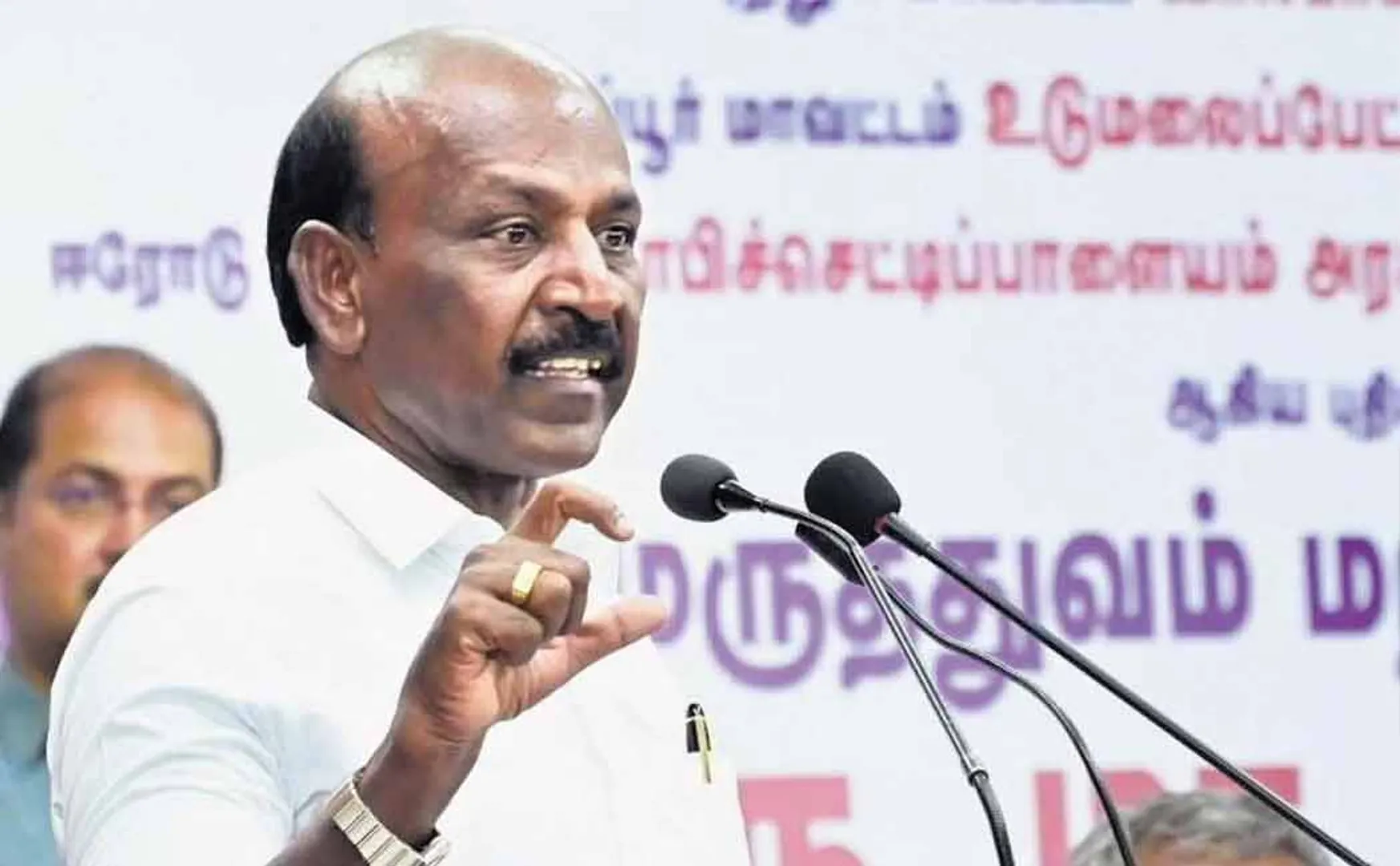 People's Welfare Minister M. Subramaniam met the media today